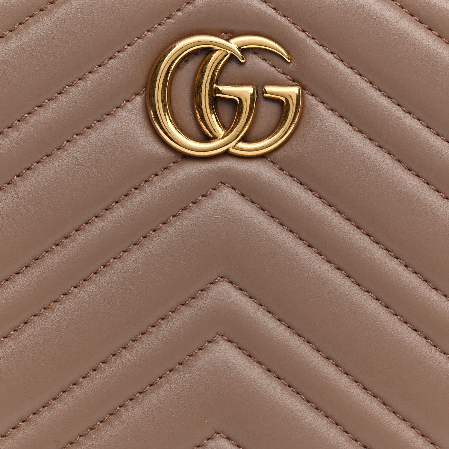 Gucci Calfskin Matelasse Small GG Marmont Tote Porcelain Rose 8 of 11