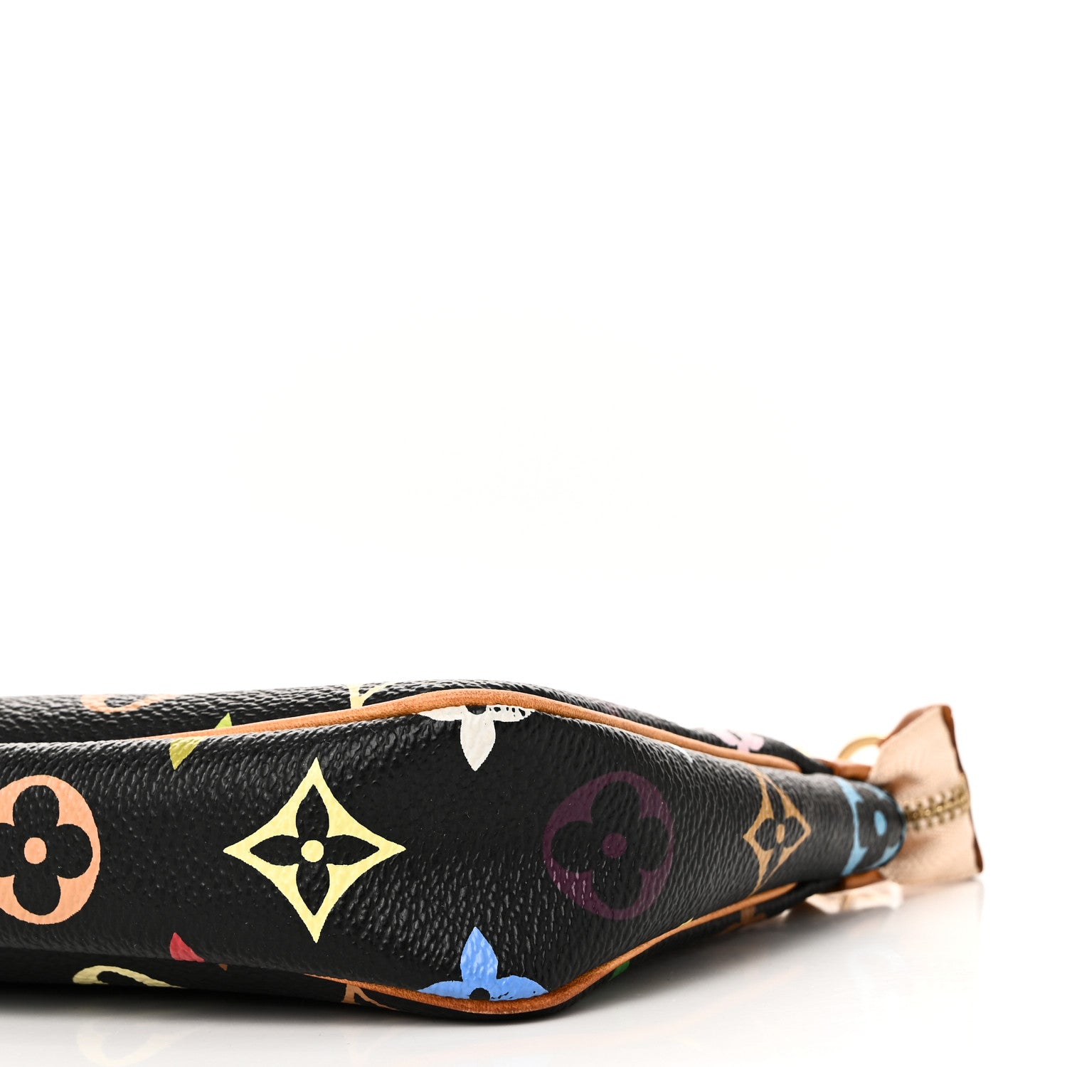 Louis Vuitton Monogram Multicolor Pochette Accessories Black 9 of 9