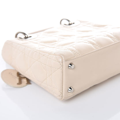 Christian Dior Lambskin Cannage Mini Lady Dior Light Beige 11 of 20