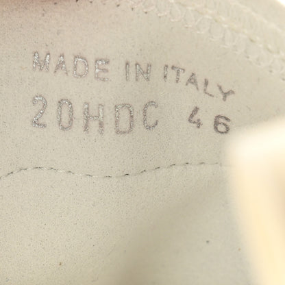 Christian Dior Technical Canvas Oblique Mens B23 Low Top Sneaker 46 White Black 7 of 9