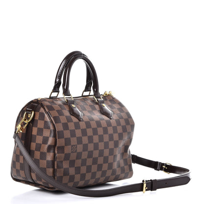 Louis Vuitton Damier Ebene Speedy Bandouliere 25 4 of 9