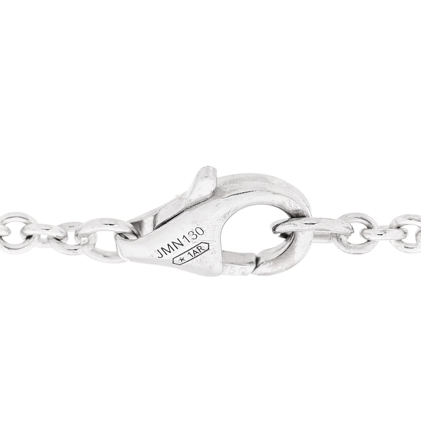 18K White Gold Interlocking LOVE Bracelet