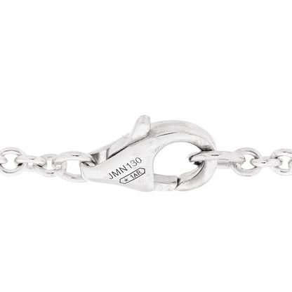 Cartier 18K White Gold Interlocking LOVE Bracelet 3 of 5