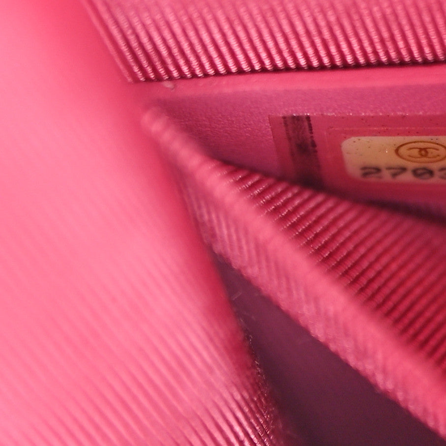 Chanel Calfskin Quilted North South Boy Flap Pink 7 of 10