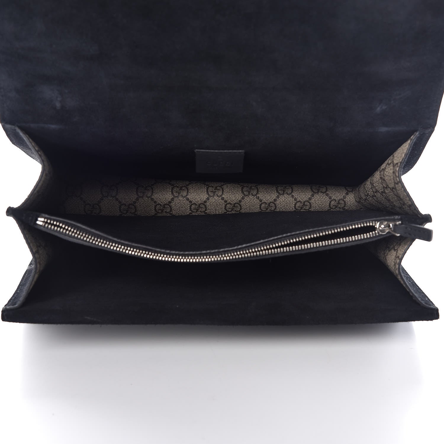 Gucci GG Supreme Monogram Medium Dionysus Shoulder Bag Black 5 of 9