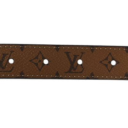 Louis Vuitton Monogram 25mm Dauphine Reversible Belt 70 28 Black 5 of 8