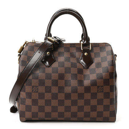 Louis Vuitton Damier Ebene Speedy Bandouliere 25 1 of 10