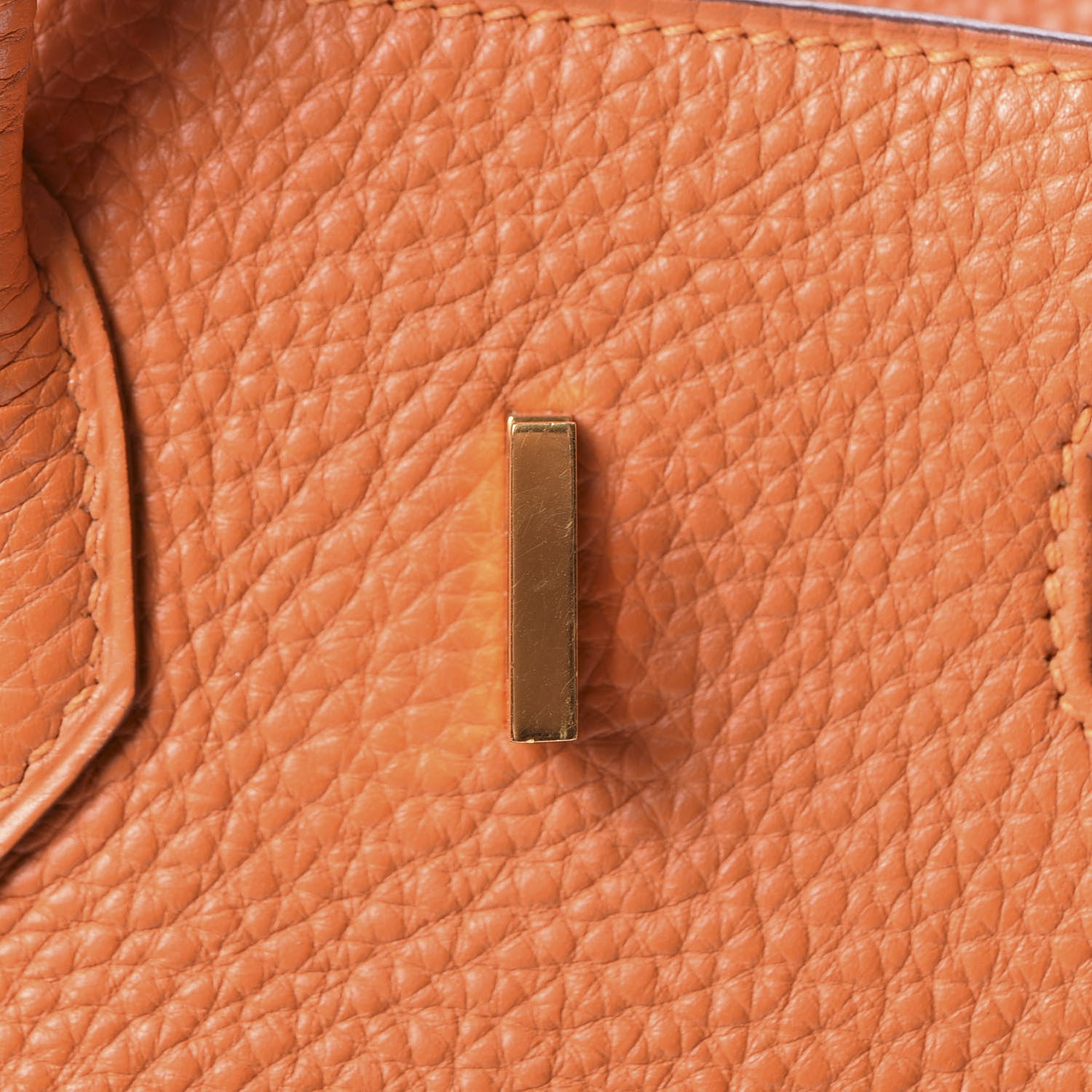 Hermes Togo Birkin 25 Orange 25 of 33