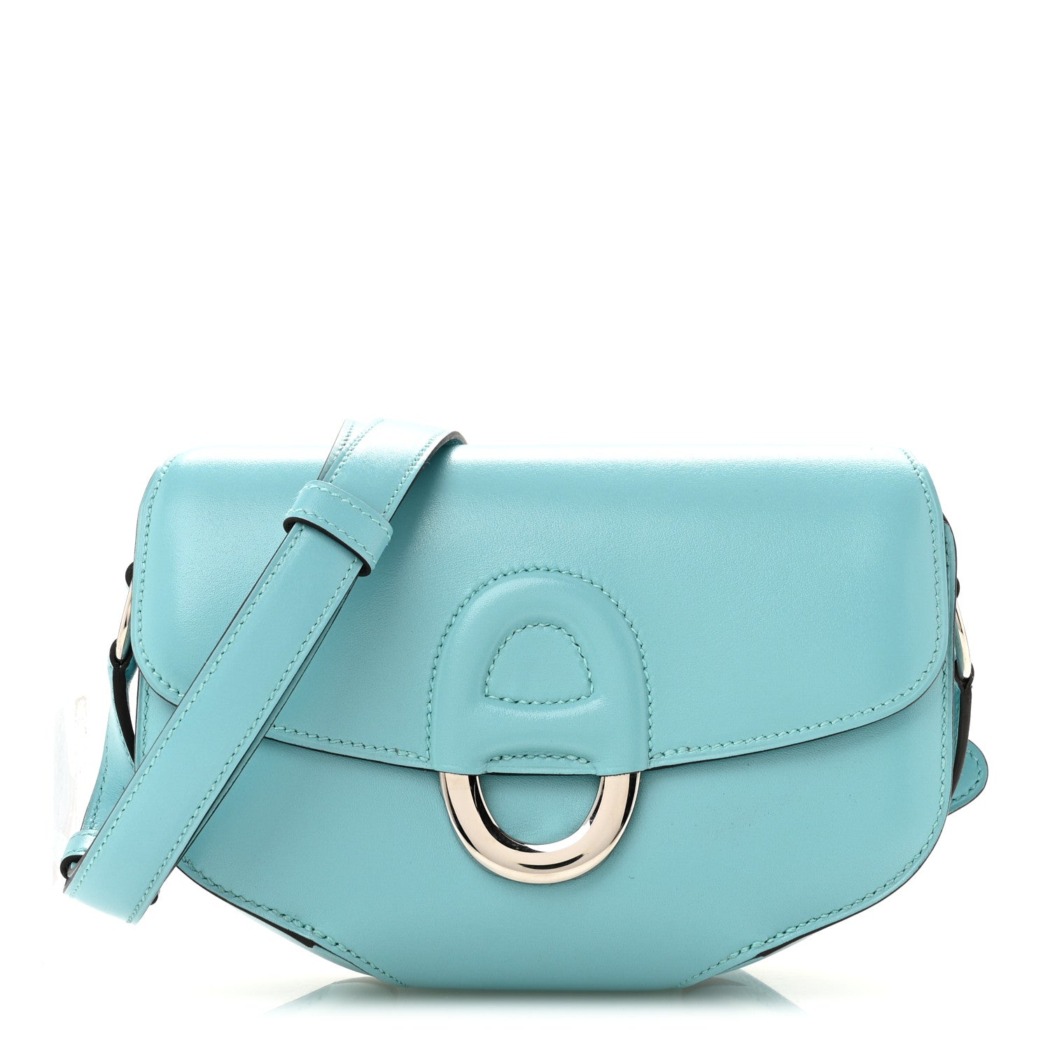Hermes Veau Tadelakt Cherche Midi 18 Bleu Atoll 1 of 11