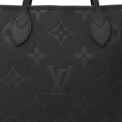 Louis Vuitton Empreinte Monogram Giant Neverfull MM Black 7 of 9
