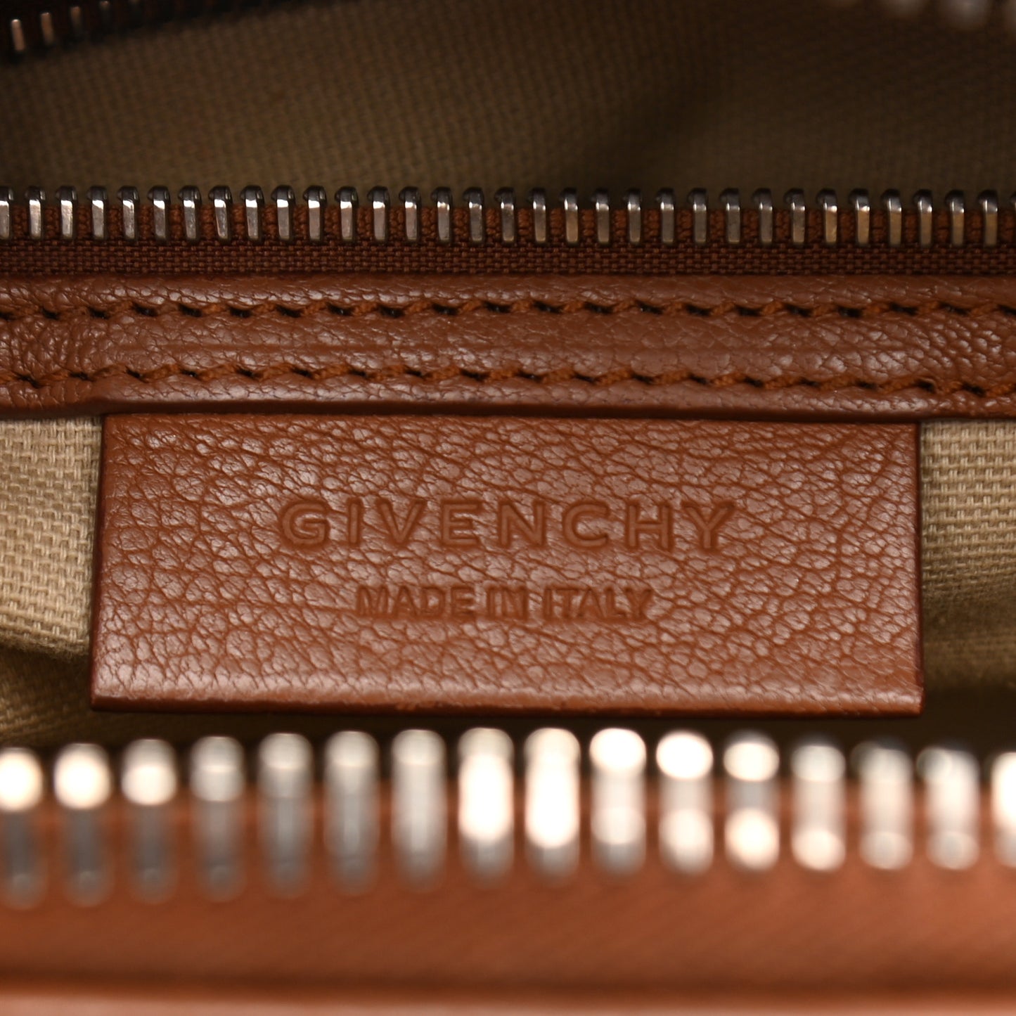 Sugar Goatskin Small Antigona Caramel