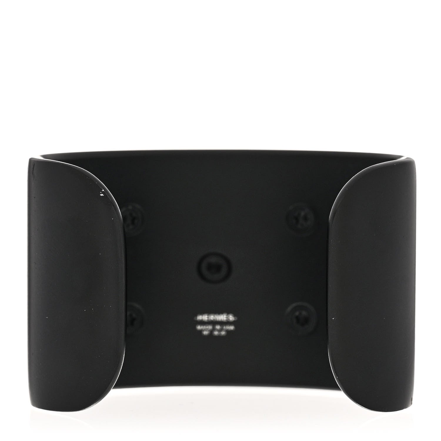 Hermes Aluminium Sunset Collier De Chien CDC Bracelet T2 Noir Intense 4 of 6