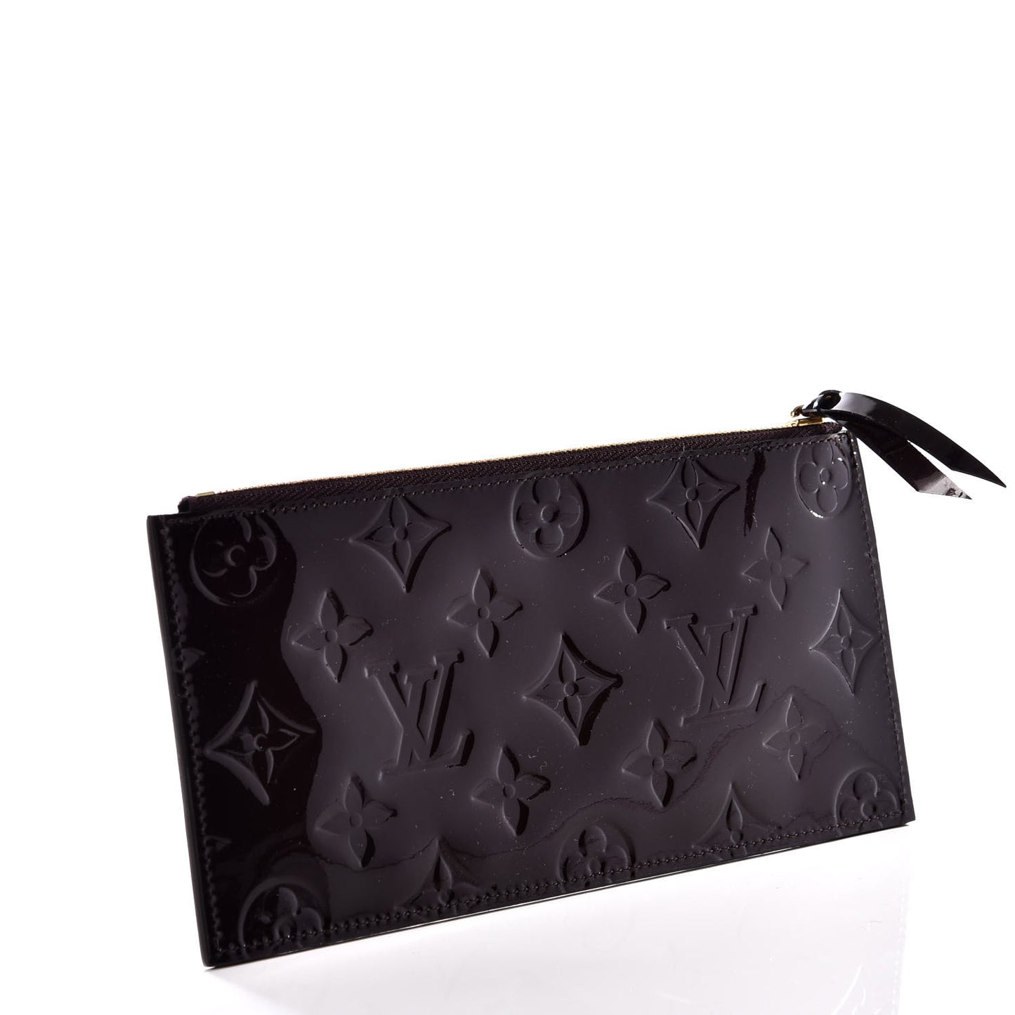 Vernis Felicie Chain Wallet Zippered Insert Amarante