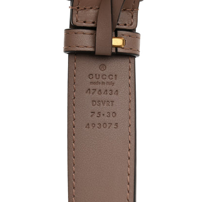 Gucci Calfskin Matelasse GG Marmont Belt Bag 75 30 Porcelain Rose 8 of 10