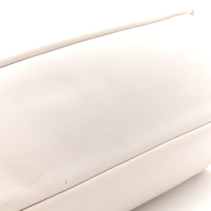 Mansur Gavriel Lambskin Cloud Clutch White 12 of 12