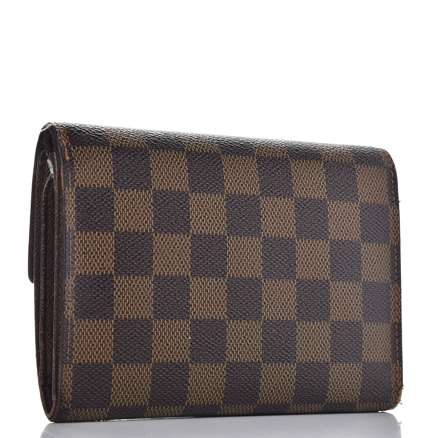 Louis Vuitton Damier Ebene Porte Tresor Etui Papier Wallet 3 of 16