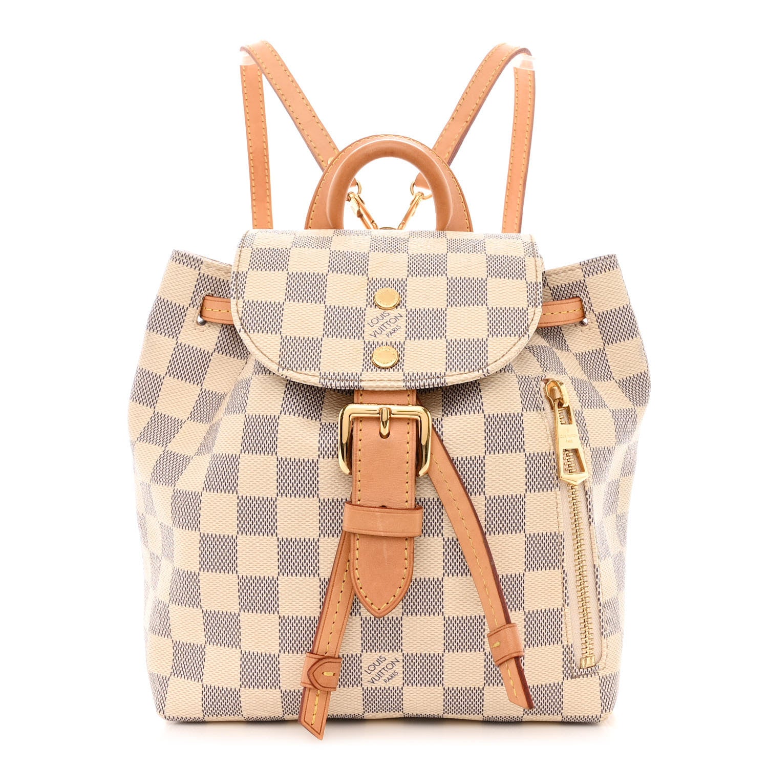 Louis Vuitton Damier Azur Sperone BB Backpack 1 of 10