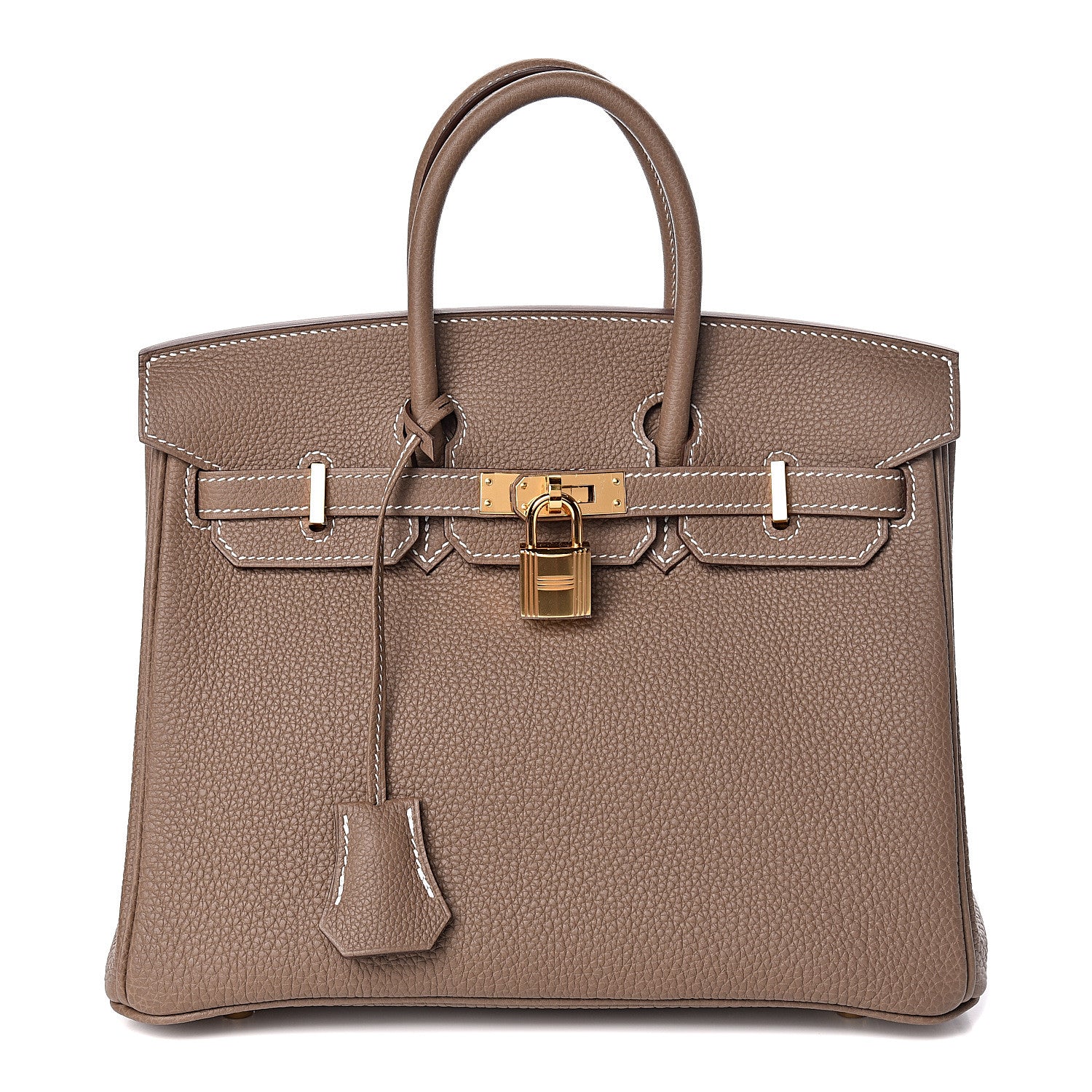 Hermes Togo Birkin 25 Etoupe 1 of 33
