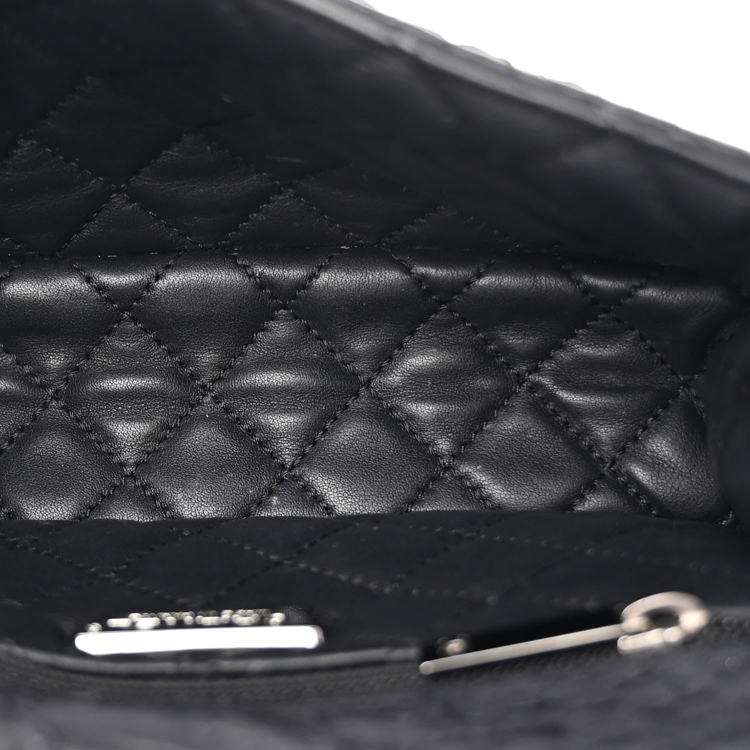 Chanel Snakeskin Mini  Flap Black 5 of 11