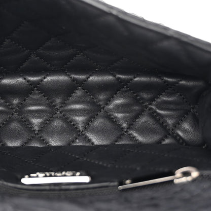 Chanel Snakeskin Mini  Flap Black 5 of 11