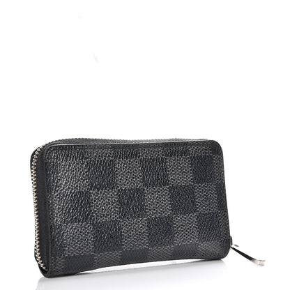 Louis Vuitton Damier Graphite Zippy Coin Purse Vertical 3 of 9