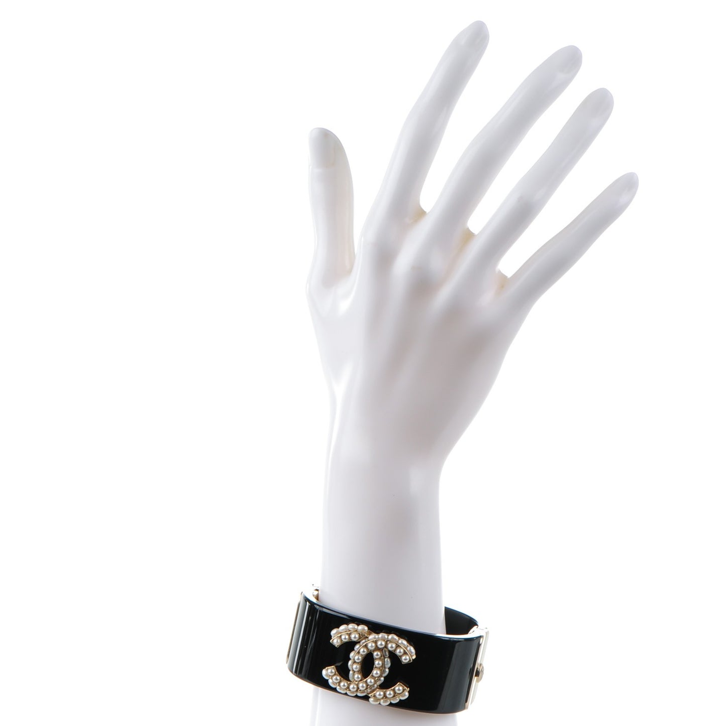 Resin Pearl CC Cuff Black