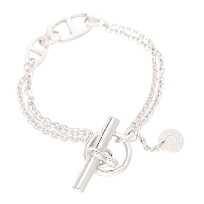 Hermes Sterling Silver New Farandole Bracelet ST 2 of 5