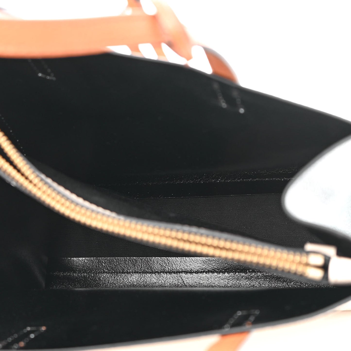 Calfskin Mini Grind Tote Bag Sandshell Multicolor