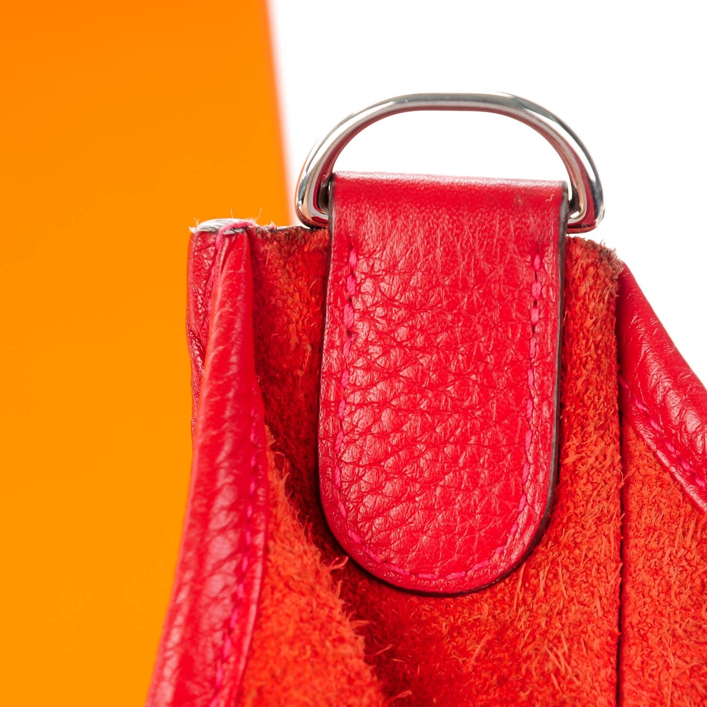 Taurillon Clemence Evelyne III PM Rouge Garance