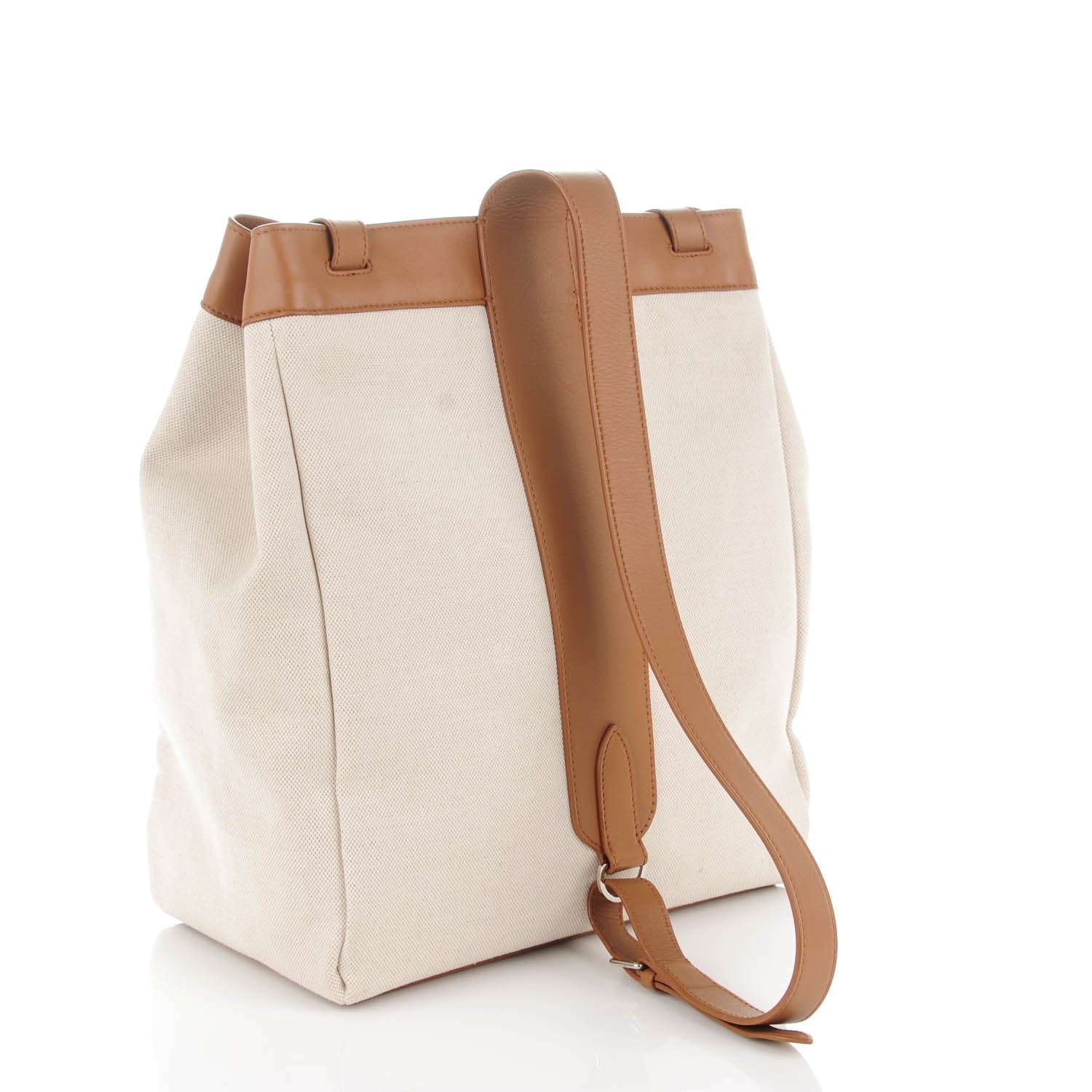 Balenciaga Natural Canvas Shoulder Duffle 3 of 7
