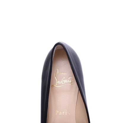 Christian Louboutin Shiny Nappa Ballalla Flats 37.5 Black 7 of 10
