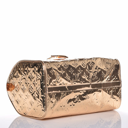Louis Vuitton Monogram Miroir Speedy 30 Gold 4 of 13