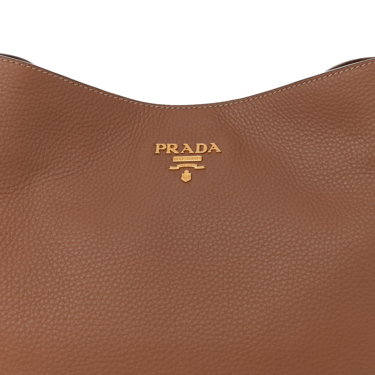 Vitello Daino Side Pocket Hobo Cuoio