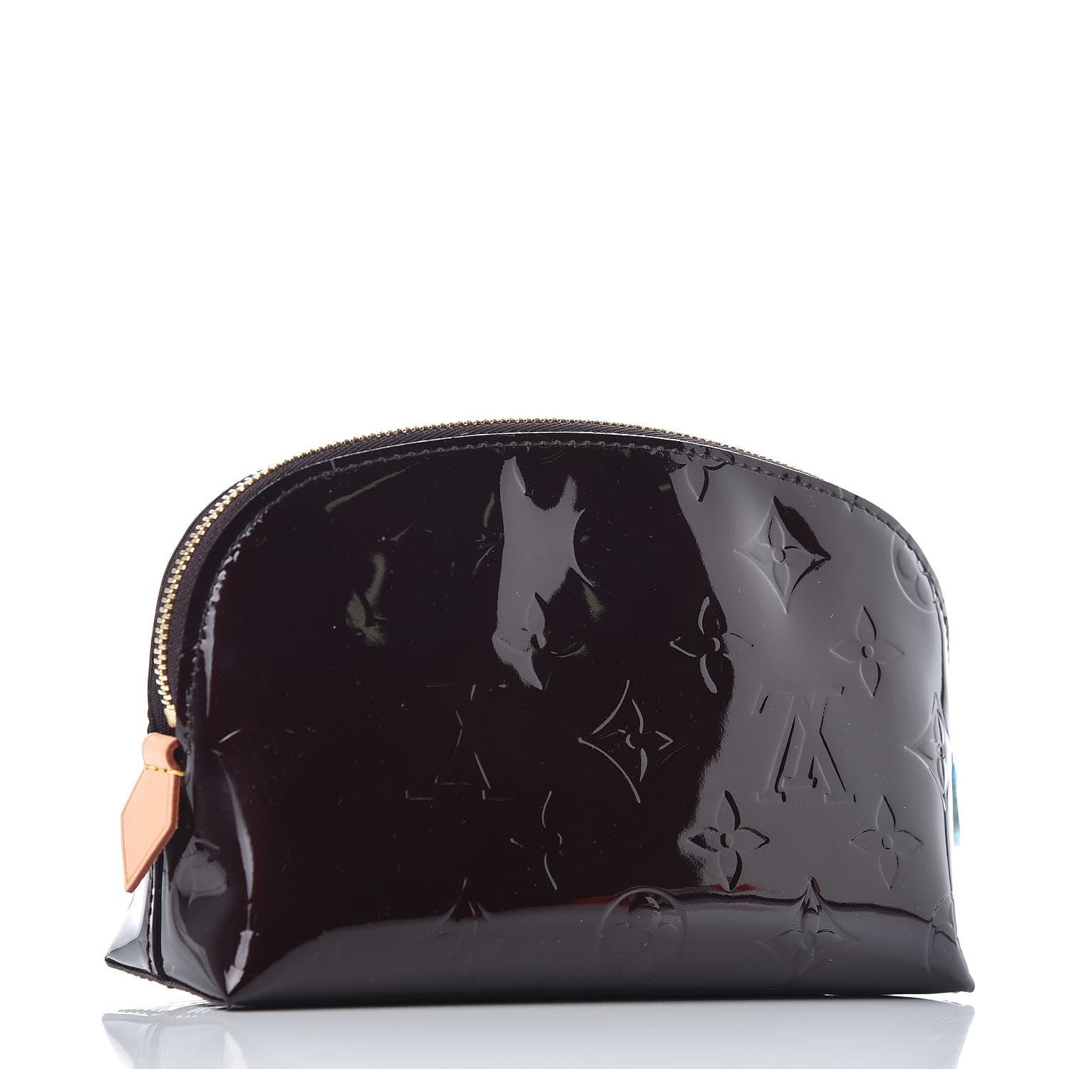 Louis Vuitton Vernis Cosmetic Pouch Amarante 3 of 8