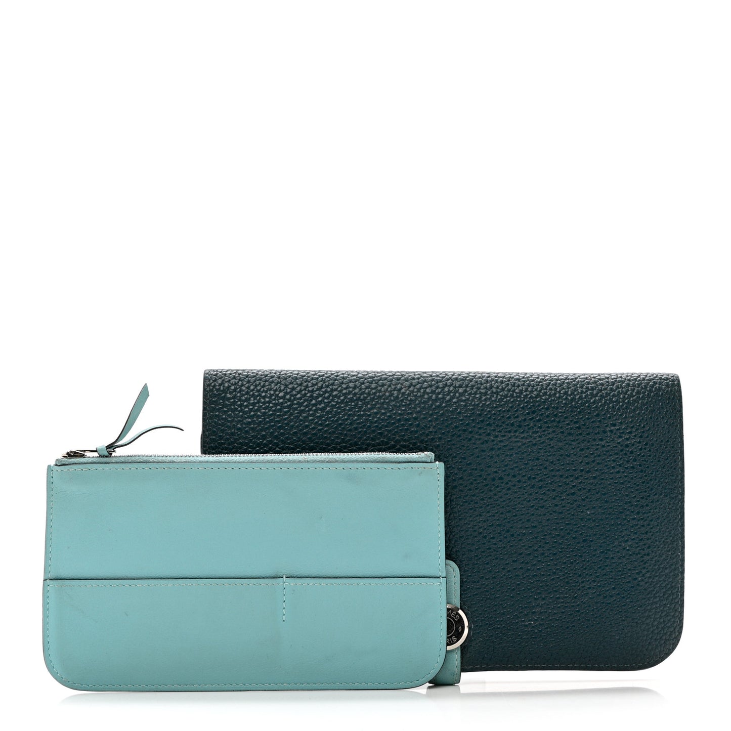 Togo Swift Dogon Duo Wallet Colvert Bleu Atoll