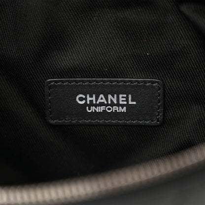 Chanel Calfskin Quilted Waist Belt Bag Black 6 of 10