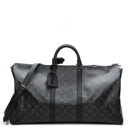 Louis Vuitton Monogram Eclipse Keepall Bandouliere 55 1 of 6