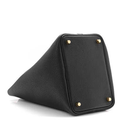 Hermes Taurillon Clemence Picotin Lock 18 PM Black 4 of 11