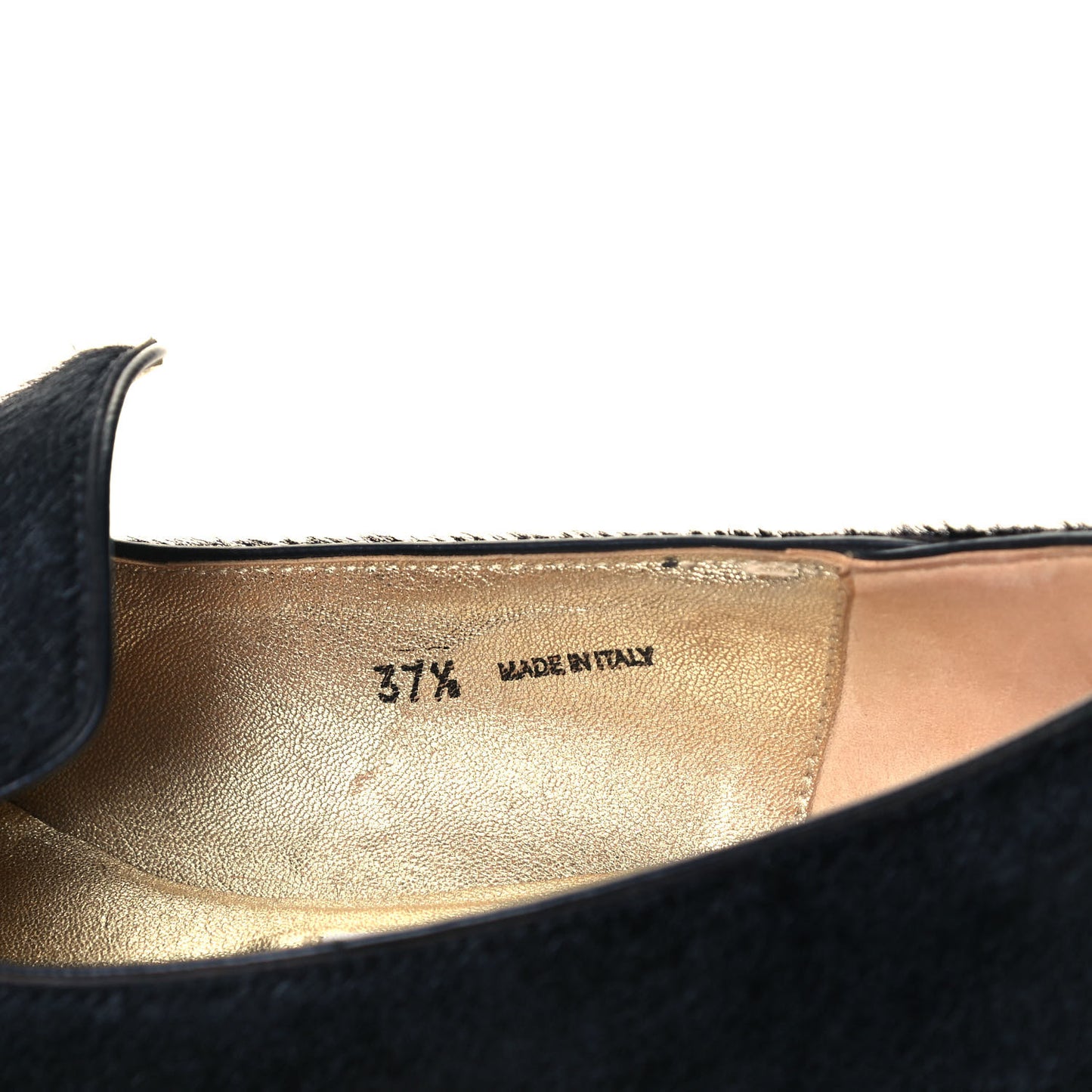 Pony Hair Weekend Slipper 37.5 Back
