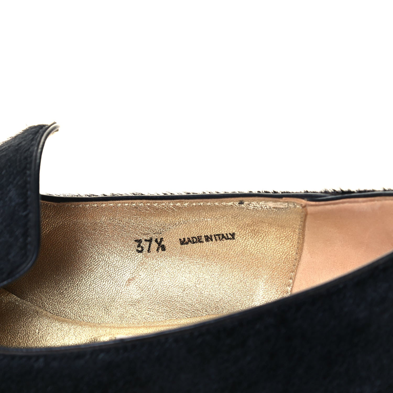 Jimmy Choo Pony Hair Weekend Slipper 37.5 Back 9 of 11