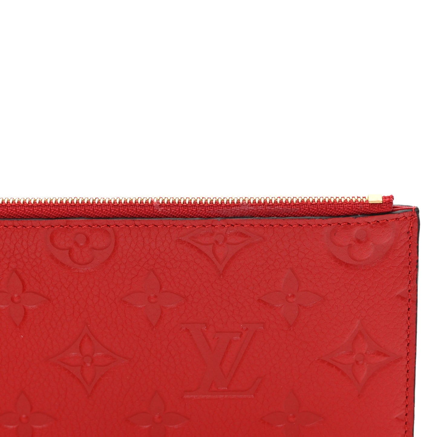 Empreinte Pochette Felicie Chain Wallet Scarlet