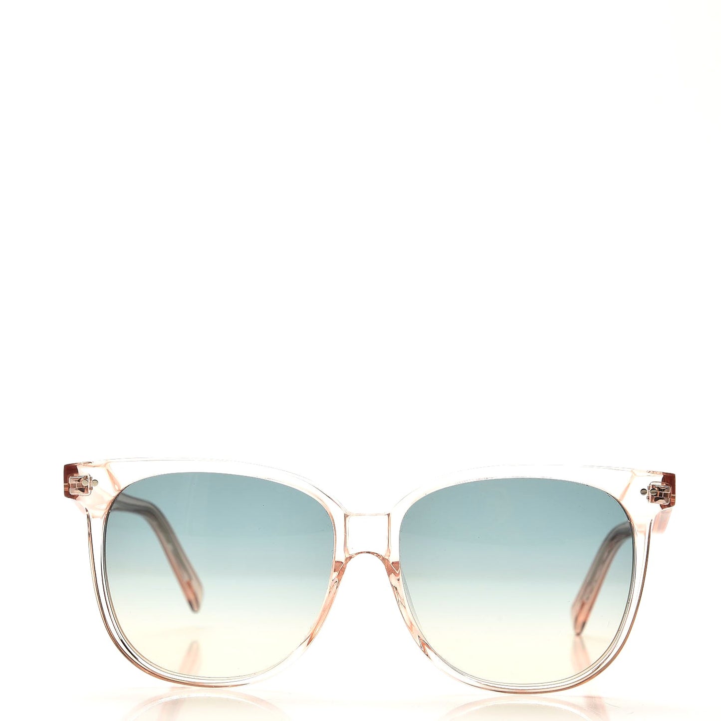 Acetate CL40022F Sunglasses Baby Pink Turquoise