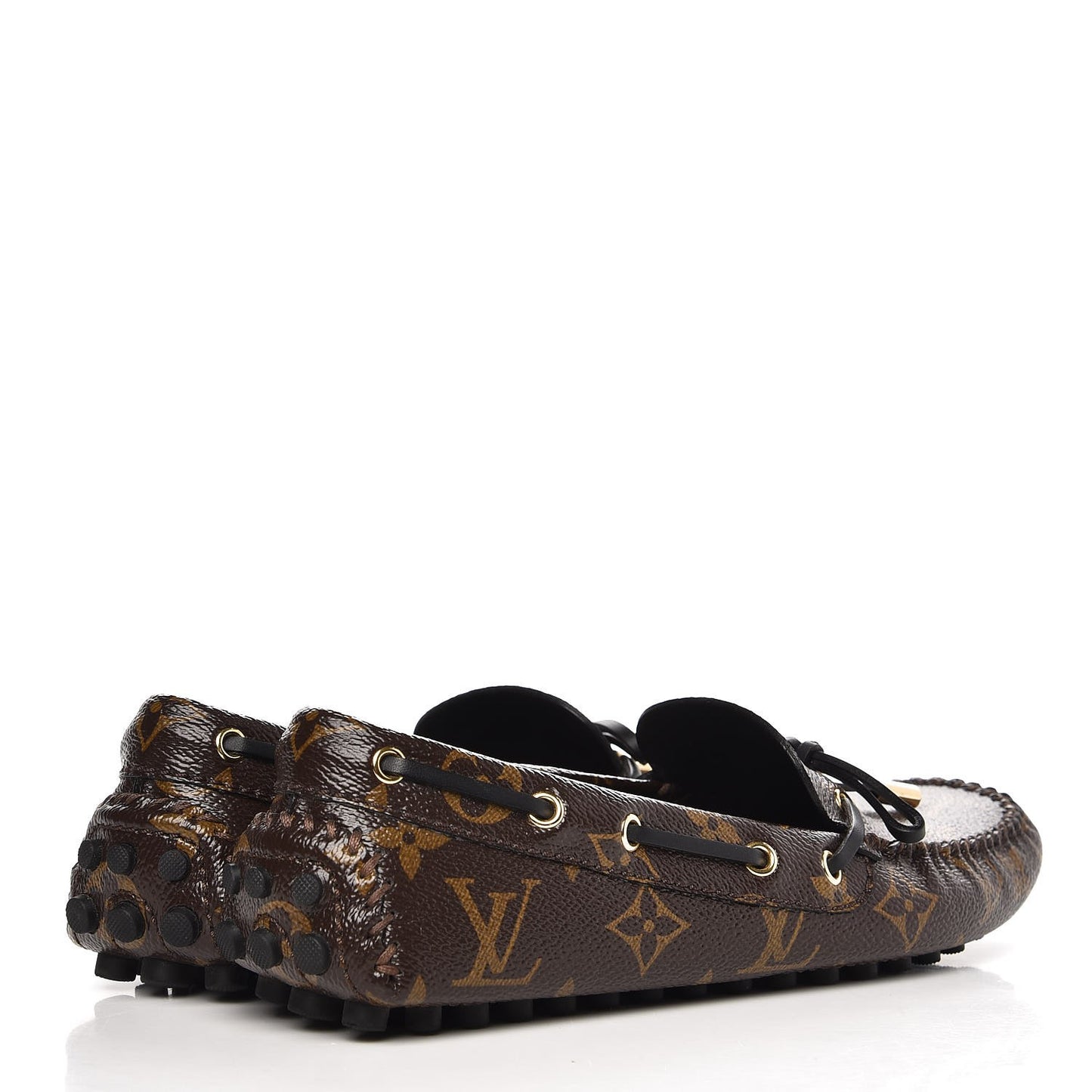 Patent Monogram Gloria Loafers 36