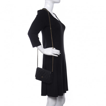 Chanel Caviar Quilted Wallet On Chain WOC Black 2 of 11