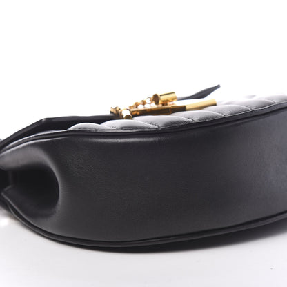 Chloe Calfskin Quilted Mini Drew Bijou Shoulder Bag Black 6 of 8
