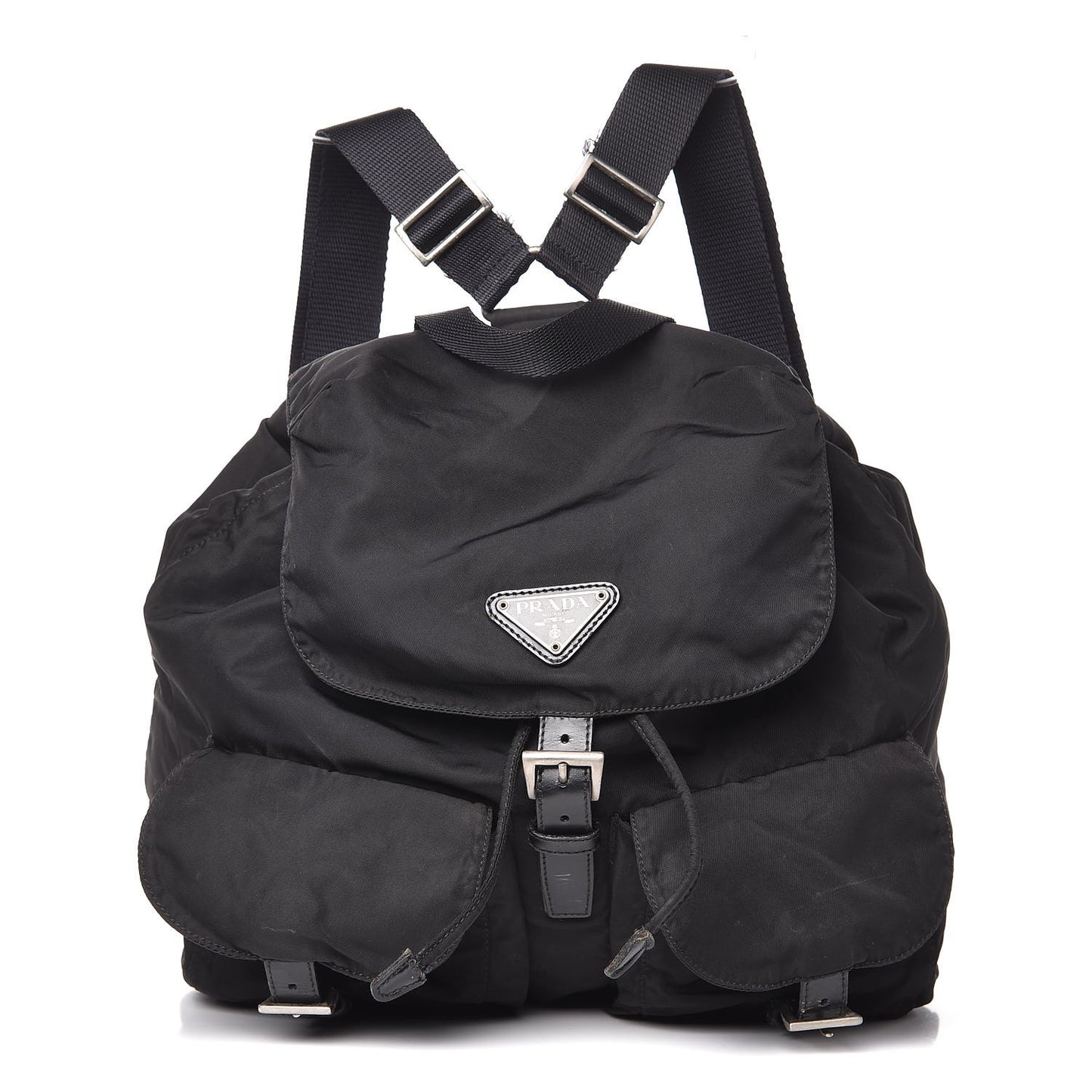 Nylon Vela Sport Backpack Black