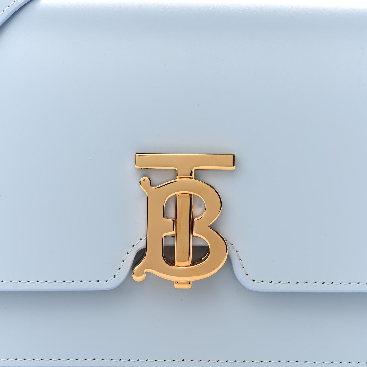 Calfskin Small TB Bag Pale Blue