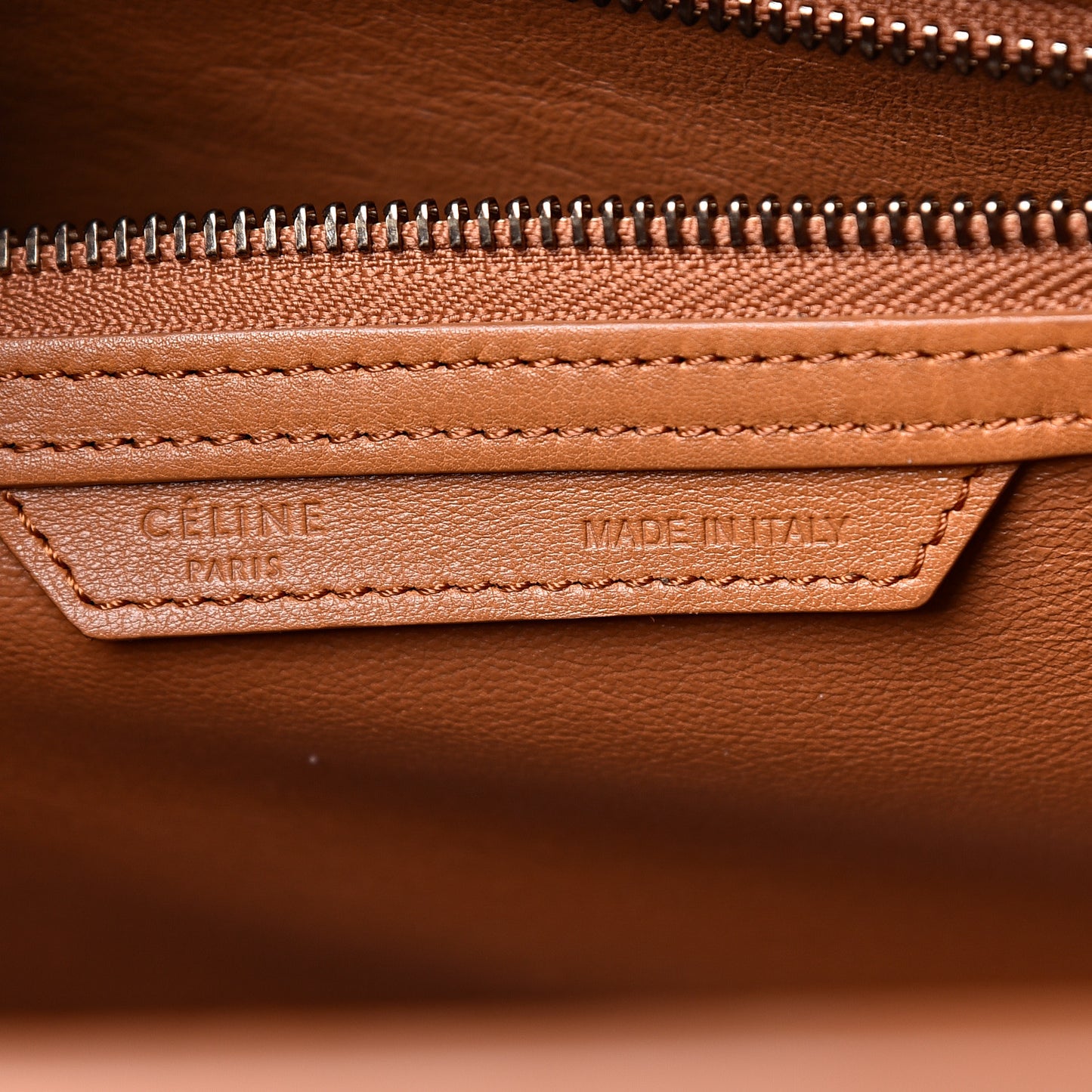 Smooth Calfskin Mini Luggage Light Copper