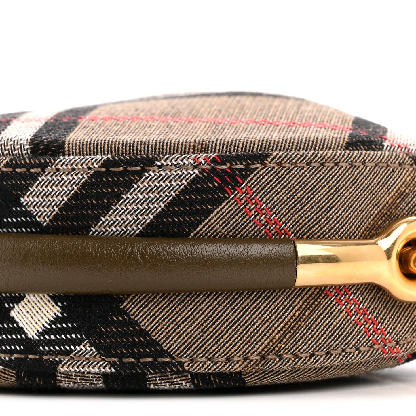 Housecheck Bridle Runway Clutch Brush Brush Brown