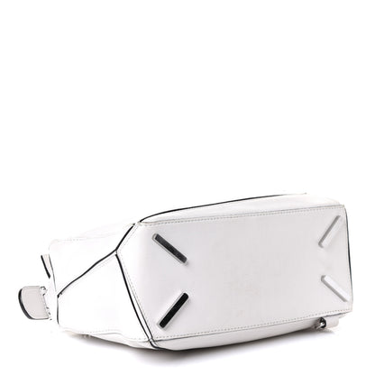 Loewe Calfskin Small Puzzle Bag White 3 of 7